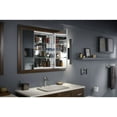 thumbnail image 2 of Kohler K-99011-NA 40 x 30 in. Verdera Slow-Close Mirror Cabinet, Anodized Aluminum, 2 of 7