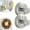 Silver, variant on Duslogis Suction Cup Hooks for Door Wreaths, Multipurpose No Drill Heavy-Duty Suction Cup Hooks for Shower, Hanging Towels, Bathroom, Shower Doors, Tile, Mirrors, Holiday Use (Gold, 2Pcs)