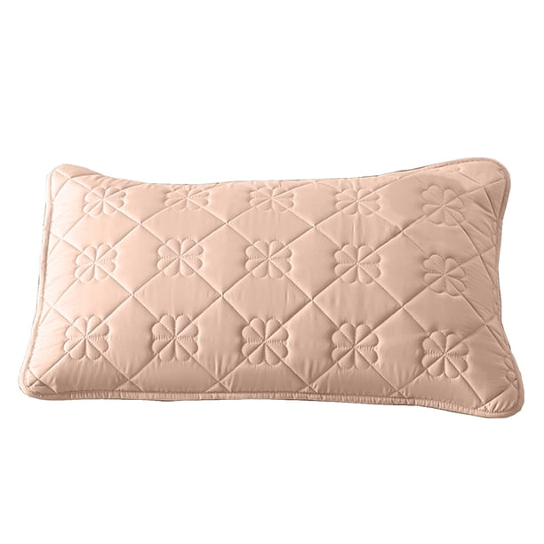 Cubiertas de Almohada Amarilla Fibra Almohada Núcleo Aislamiento Caso Protector, Poliéster Azul 48x74x0.5cm Transpirable Aceite a Prueba de la Piel Amigable para el Hogar Hotel Cubiertas de Almohada V