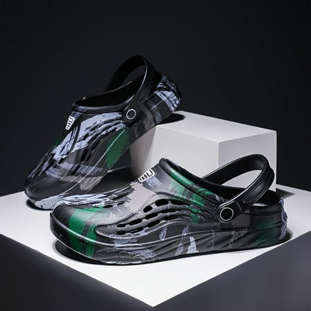 

Women s Camouflage Pattern Clogs Casual Out Design Garden Shoes Comfortable Slip On Shoes Quick Drying Sandals