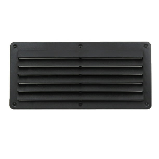 Rejillas de Ventilación de Aire Sunnimix 5x10 para Autocaravana RV negro