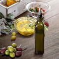 thumbnail image 3 of Glass Olive -500 Ml Green And Vinegar With Pourer And Funnel-olive Carafe, 3 of 5