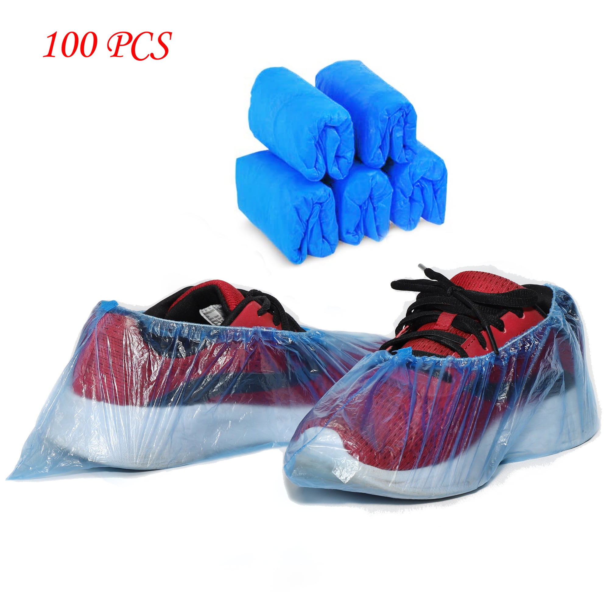 10/50/100 pcs Disposable Shoe Covers Overshoes For Shoes Protect Carpets & Flool 
