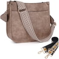 thumbnail image 2 of HKCLUF Crossbody Bags for Women Hobo Handbags With 2 Adjustable Leopard Guitar Strap Shoulder Bucket Bags, 2 of 9