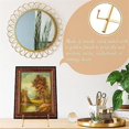 thumbnail image 3 of Modern Metal Tripod Plate Stand Table Top Easel Art Holder Easel For Wedding Display Picture Plate Platter Book Photo, 3 of 5
