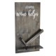 thumbnail image 5 of Estante de pared de madera Elegant Designs HG1016-RGY para botellas, 5 of 7