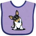 thumbnail image 3 of Inktastic Tri Color Corgi Boys or Girls Baby Bib, 3 of 4