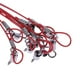 thumbnail image 4 of 20pcs / Lot 3 Colores Líderes De Ambre De Acero Al Carbono Con Giratorios Encaja Ptaformas De Ambre De Alta Resistencia (50 Cm rojo Baoblaze Líderes de alambre de pesca, 4 of 8