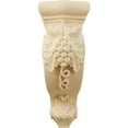 thumbnail image 2 of Ekena Millwork 4 1/4"W x 8"D x 13 1/4"H Devon Grapes & Vines Corbel, Maple, 2 of 4