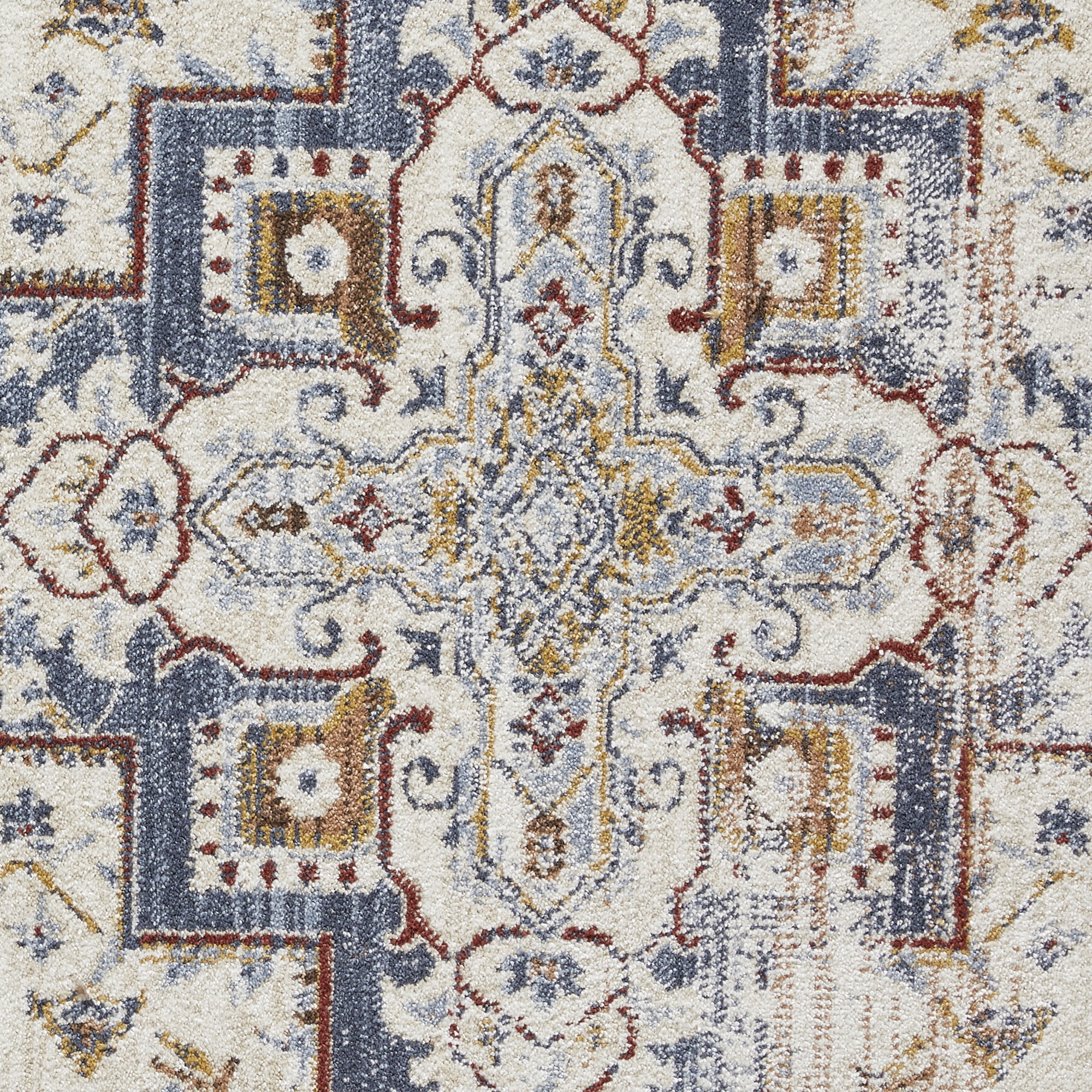 Loomaknoti Alsbrooke Bartleigh 5' x 7' Ivory Oriental Indoor Area Rug