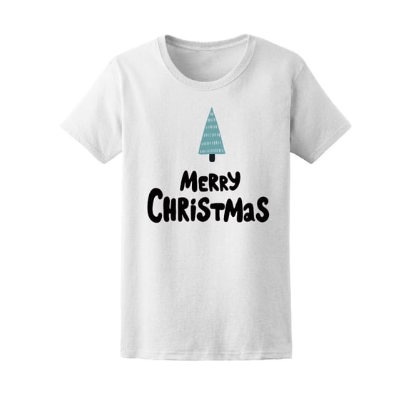 Tree Merry Christmas Tee Women's -Image by Shutterstock