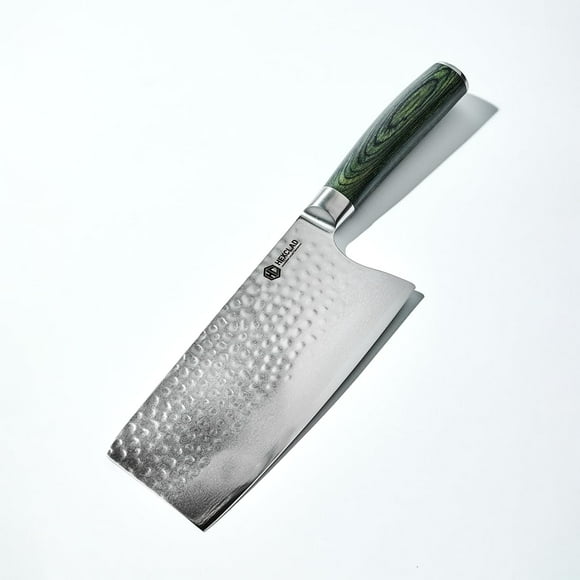 Cuchillo Hexclad de acero inoxidable damasco japonés de 7 pulgadas