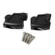 thumbnail image 5 of Elevador de manillar CNC universal para motocicleta, abrazadera de manillar, accesorios para motocicleta Negro, 5 of 8