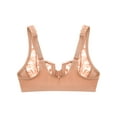 thumbnail image 7 of Glamorise WonderWire Front-Closure Stretch Lace Underwire Bra 9245 (Women's & Women's Plus), 7 of 7