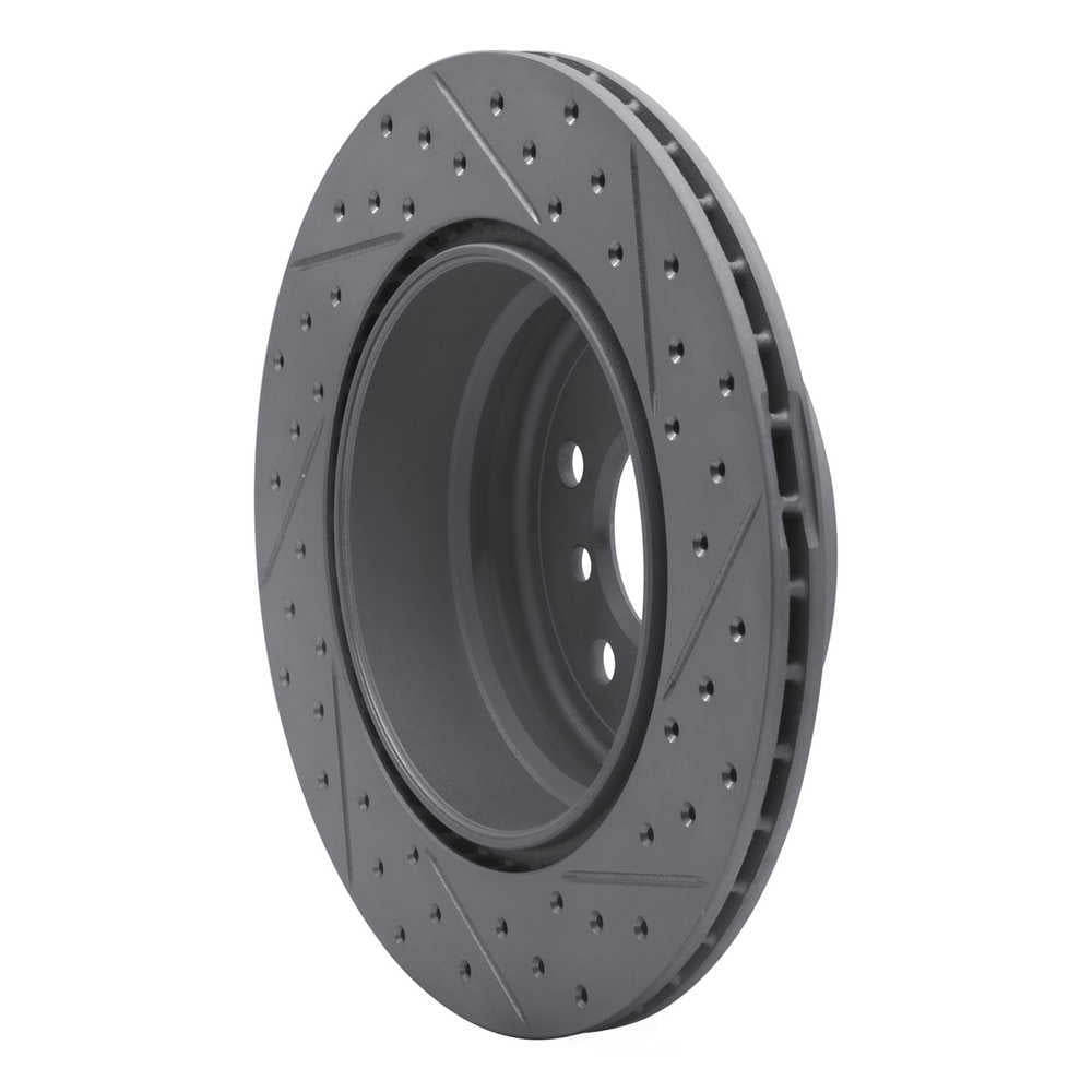 Dynamic Friction Company 830-31143L DFC Geoperformance Rotor - Drilled and Slotted