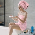 thumbnail image 2 of BINGLI Thick Coral Fleece Bath Towel, Ultra Soft & Highly Absorbent Quick-Dry Bath Sheet, Plush Microfiber Towel for Adults, Women, Men, Spa, Beach and Gift Ideas, 2 of 4