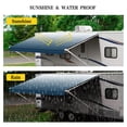 thumbnail image 3 of RV Awning Replacement, 12-20' Waterpoof Universal Weatherproof Vinyl Camper Awning Replacement Outdoor Canopy, 3 of 6