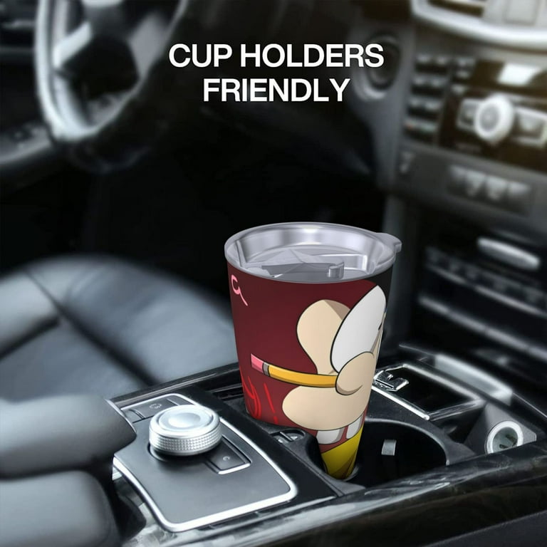 Saiise Sml Jeffy Print Tumbler 20 Oz Stainless Steel Vacuum