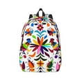 thumbnail image 2 of Rocae Mexican Bright Style for Durable Canvas Backpack Leisure Large Bag Travel Rucksack Multi-function Backpack Medium, 2 of 8