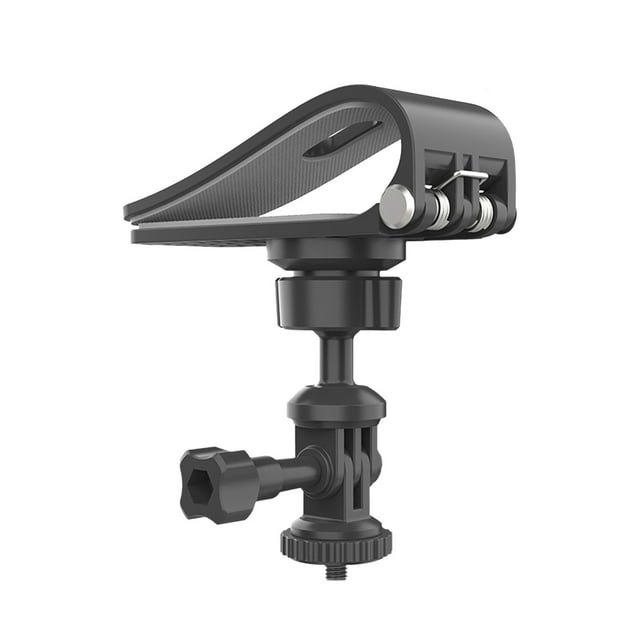 Car Visor Mount For Sports Camera With 1/4 Inch Connector For Dash Cam And Action Cam
