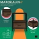 thumbnail image 3 of Buro Mesa Lateral de Noche Mubson Trevi Color negro, 3 of 5