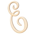 thumbnail image 3 of Miangastore DIY Creative Handcrafts Wooden Letters Beige 1Set 12 Inches, 3 of 8