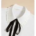 thumbnail image 6 of YooGuoGuo Fake Collar Detachable Blouse Dickey Collar Half Shirts Faux False Collar for Women & Girls Favors, 6 of 7
