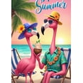 thumbnail image 3 of Flamingo Theme Summer Beach Banner Holiday Flamingo Decorative Tropical Design for Summer Party Beach Party Holiday Decor, 3 of 7