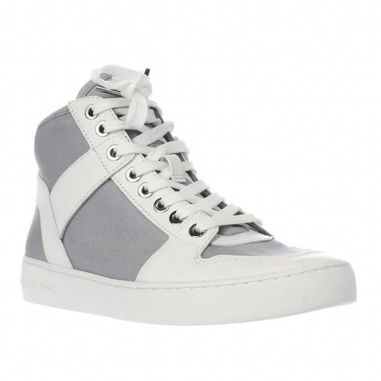 Womens MICHAEL Kors Matty High Top Fashion Sneakers - Dove - Walmart.com