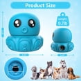 thumbnail image 7 of Dog Toys Clearance,URRU Dog Treat Dispenser Toys,Squeaky Stuffable Dog Chew Toy,Dog Toys for Aggressive Chewers,Interactive Slow Feeder Tough Puzzle Toys Teeth Cleaning,Blue Octopus, 7 of 7