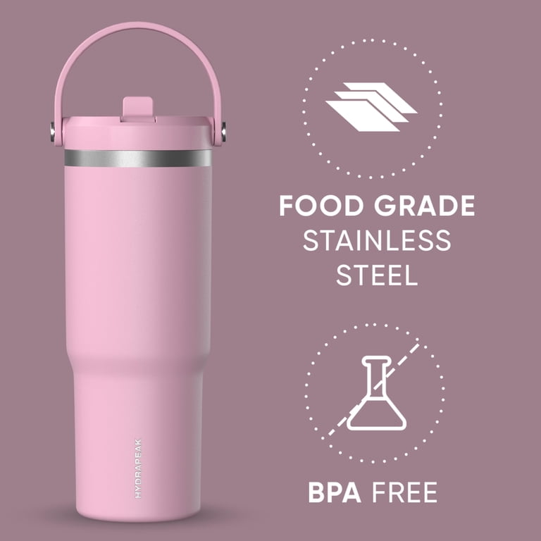 Hydrapeak Nomad 32 oz Tumbler with Handle and Straw Lid, Leakproof