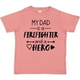 thumbnail image 3 of Inktastic My Dad is a Firefighter and a Hero Boys or Girls Toddler T-Shirt, 3 of 5