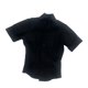 thumbnail image 4 of Camisa de Manga Corta con Botones para Niñas Escala 1/6, Disfraz, Cosplay, Moda Casual para Figuras Femeninas Escala de 12 Pulgadas, Accesorios para M Negro, 4 of 8