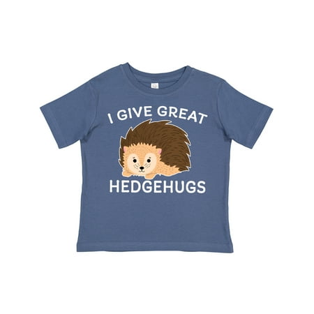 

Inktastic I Give Great Hedgehugs with Cute Hedgehog Gift Toddler Boy or Toddler Girl T-Shirt