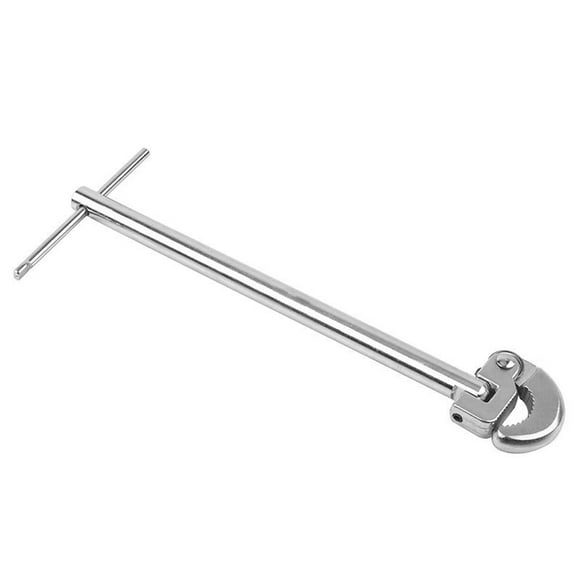 Yeacher Multifunctional Sink Wrench Carbon Steel Faucet Sewer Pipes Bathroom Plumbing Installation Disassembly Tool 180°