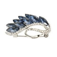 thumbnail image 4 of Animal Brooch Pin, Elegant Compact Versatile Rhinestone Brooch Pin Blue  For Girls For Evening Party, 4 of 8