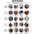 thumbnail image 4 of GFDYREE Dog Muzzle Anti Biting Barking and Chewing with Comfortable Mesh Soft Fabric and Adjustable Strap, Suitable for Small, Medium and Large Dogs(Red(3D Mesh),XS), 4 of 7