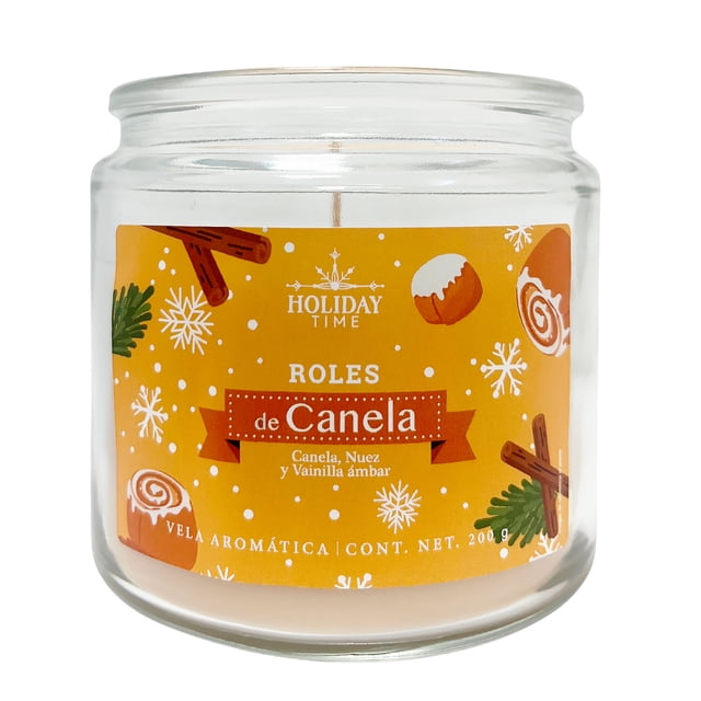 Vela Holiday Time Roles De Canela 200 G