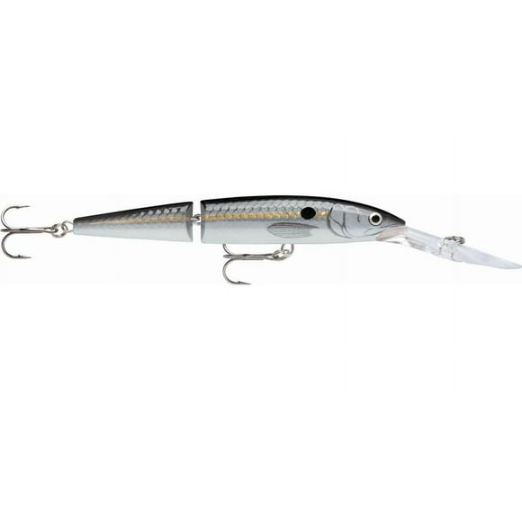 Rapala JDHJ12SSD Jerk husky profond articulé, 4-3/4", 1/2oz, silver shad, suspendre Jerk husky profond articulé