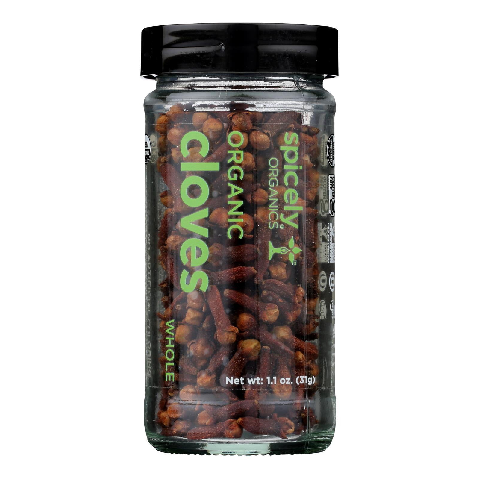 Organic Cloves Whole Case of 3 1.1 oz.