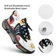 thumbnail image 4 of Candy Pattern Rainbow Lollipop Walking Shoes for Men Woman Lightweight Tennis Fashion Elastic Sports Shoes Cushion Basketball Shoes, 4 of 7