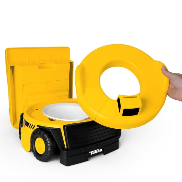 Entrenador de Orinal Camión Volquete Tonka con Tapa y Asas
