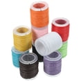 thumbnail image 4 of Miangastore 10pcs 10M 1MM Waxed Cotton Cords Strings Ropes for DIY Necklace Bracelet Craft Making (Random Color), 4 of 8