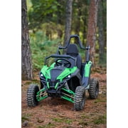 MotoTec Raider 48v 1200w UTV with Roll Cage Safety Bar, Adjustable Seat