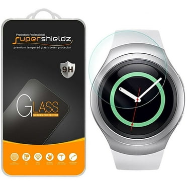 [1-Pack] Supershieldz for Samsung Gear S2 Tempered Glass Screen Protector, Anti-Scratch, Anti-Fingerprint, Bubble Free