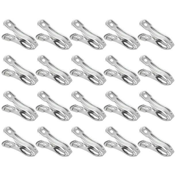 20 Pack Stainless Steel Greenhouse Clamps Heavy Duty Garden Clips