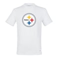 thumbnail image 3 of NFL Playera Aficionado Básica Pittsburgh Steelers Blanco para Hombre, Talla Extra Grande, 3 of 9