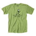 thumbnail image 2 of Life is Crap Gum On Shoe Funny Shirt Sarcastic Gift Idea Cool T-Shirt Tee, 2 of 7