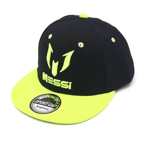 Gorra de béisbol Football Messis para hombre, talla única (ajustable)