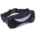 thumbnail image 1 of Riñonera deportiva, riñonera impermeable para exteriores para hombre y mujer, color gris, 1 of 1